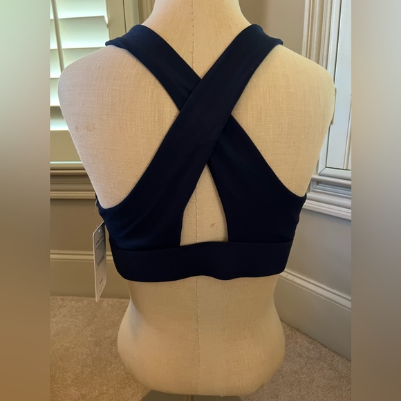 Fabletics Oasis Twist Front Sports Bra, XXL, NWT, color Abyss - Picture 2 of 4